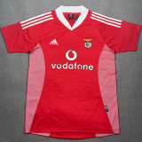 2002/2003 Benfica Home  Retro Soccer Jersey