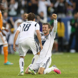 2012/2013 LA Galaxy Home Long Sleeve Retro Soccer Jersey