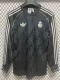 24/25 RMA Black Commemorative Edition Long Sleeve Retro Soccer Jersey