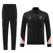 24/25 PSG Black Jacket Tracksuit#03
