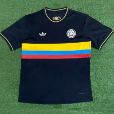 24/25 Colombia Black Anniversary Edition Fans Soccer Jersey