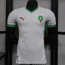 24/25 Morocco Away Player Version Soccer Jersey