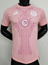 24/25 Algeria Light Pink Special Edition  Player Version Soccer JerseyA36