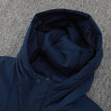 24/25 ACM Royal Blue Hooded Cotton Coat G257金色队标
