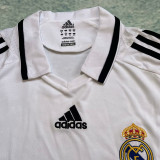 2008/2009 RMA Home Long Sleeve Retro Soccer Jersey