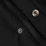 24/25 ACM Black Hooded Cotton Coat G254红色队标