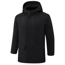 24/25 G264 Black Hooded Cotton Coat 黑连帽棉衣
