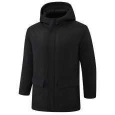 24/25 G264 Black Hooded Cotton Coat 黑连帽棉衣
