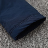 24/25  Napoli Royal Blue Hooded Cotton Coat G238