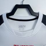 2010/2011 Man Utd Away  Long Sleeve Retro Soccer Jersey (欧冠版\胸前字)