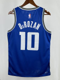 23/24 Kings DeROZAN #10 Blue city Edition Top Quality Hot Pressing NBA Jersey