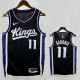 23/24 KINGS SABONIS #11 Black Away Top Quality Hot Pressing  NBA Jersey