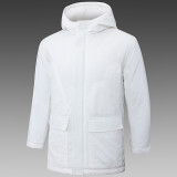 24/25 G262 White Hooded Cotton Coat 白色