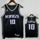 22/23 Kings DeROZAN #10 Black Flying Man Top Quality Hot Pressing NBA Jersey飞人版
