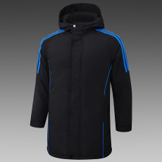 24/25 G230 Black Hooded Cotton Coat