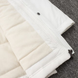24/25 ACM White Hooded Cotton Coat G256红色队标