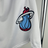 Heat White  Top Quality NBA Pants