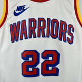 24/25 WARRIORS WIG GINS # 22 White Retro Top Quality Hot Pressing NBA Jersey