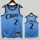 24/25 Clippers LEONARD # 2 City Edition Top Quality Hot Pressing NBA Jersey