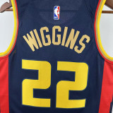 24/25 WARRIORS WIGGINS # 22 City Edition Top Quality Hot Pressing NBA Jersey