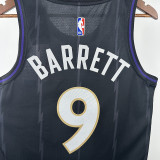 24/25 Raptors BARRETT # 9 City Edition Top Quality Hot Pressing NBA Jersey