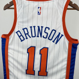 24/25 KNICKS BRUNSON #11 City Edition Top Quality Hot Pressing NBA Jersey