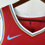 24/25 Grizzlies KAWAMURA #17 Red City Edition Top Quality Hot Pressing NBA Jersey
