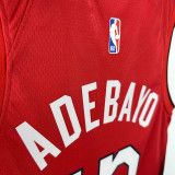 24/25 HEAT ADEBAYO # 13 Red Top Quality Hot Pressing Retro NBA Jersey