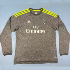 2015/2016 RMA Away Long Sleeve  Retro Soccer Jersey