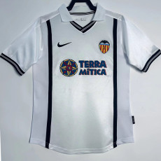 2000/2001 Valencia Home Retro Soccer Jersey