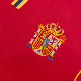 2000 Spain Home Retro Soccer Jersey(No number不带号）