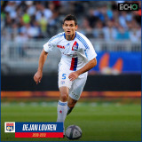 2010/2011 Lyon Home 60th Anniversary Edition Retro Soccer Jersey