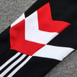 25/26 Man Utd Black Jacket Tracksuit