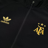 25/26 Argentina Black Jacket Tracksuit
