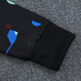 25 /26 Portugal Black Figure Hooded  Tracksuit