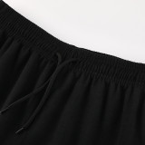 24/25 Man Utd Black Retro Edition Hooded  Tracksuit(袖红白相间）