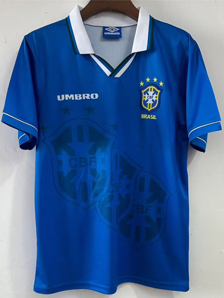 1994/1995 Brazil Away Retro Soccer Jersey
