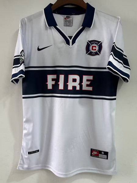 1998 Chicago Fire FC Third  Retro Soccer Jersey