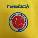 2001 Colombia Home Retro Soccer Jersey