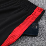25/26 Man Utd Blue Black Jigsaw puzzle Hooded  Tracksuit