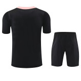 25/26 PSG Black Training Short Suit