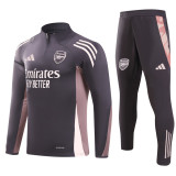 24/25 ARS Grey Purple Half Pull Tracksuit  (半拉链)