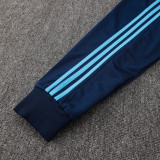 24/25 Argentina Light Blue Kids Hooded  Tracksuit # E974加绒童装