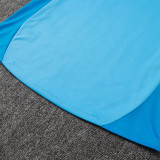 25/26 Flamengo Sky Blue Half Pull Tracksuit  (半拉链)
