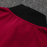 25/26  Man Utd Maroon Jacket Tracksuit #A845
