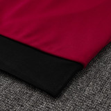 25/26  Man Utd Maroon Jacket Tracksuit #A845