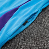 24/25 Argentina Light Blue Kids Hooded  Tracksuit # E974加绒童装