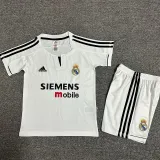 2003/2004 RMA Home Kids Retro Soccer Jersey