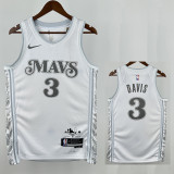 24/25 Dallas Mavericks DAVIS #3 White City Edition Top Quality Hot Pressing NBA Jersey