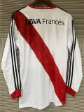 2013/2014 River Plate Home Long Sleeve  Retro Soccer Jersey